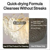 Crystal Cleaner Spray – Strong Dust & Chandelier Cleaning Spray (No Wipe)