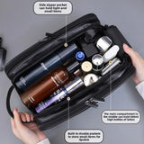 Waterproof Toiletry Bag – Hanging Travel Organizer with Multiple Pockets