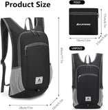 Flintronic Foldable Backpack 16L – Waterproof Ultralight Hiking Daypack