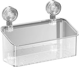 Suction Shower Organizer – Heavy Duty Wall Storage Basket for Bathroom & Kitchen