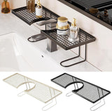 Kitchen Sink Organizer – Adjustable Rust-Resistant Faucet Storage Shelf