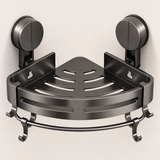 Suction Cup Bathroom Shelf – No-Drill Shower Storage Caddy Organizer