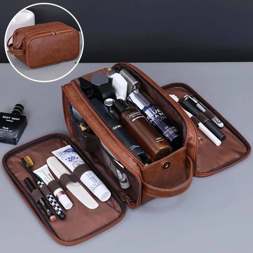 Waterproof Toiletry Bag – Hanging Travel Organizer with Multiple Pockets