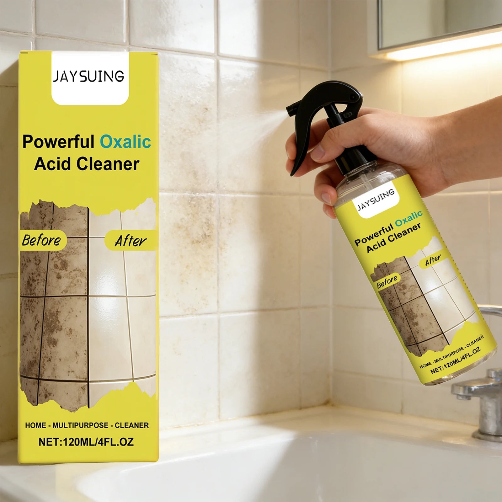Oxalic Acid Cleaner – Powerful Rust & Limescale Remover for Tough Stains