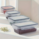 8-Piece Airtight Food Storage Containers – BPA-Free Lock Lid Kitchen Organizer