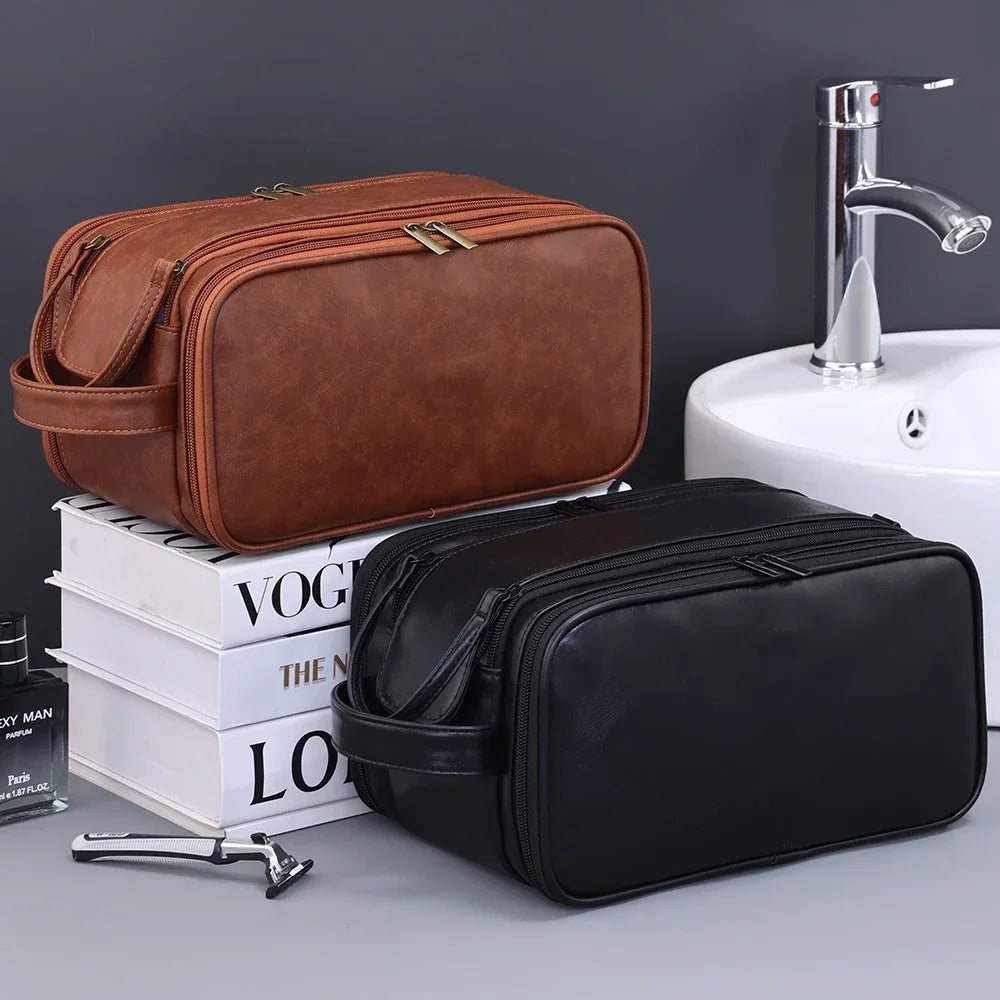 Waterproof Toiletry Bag – Hanging Travel Organizer with Multiple Pockets