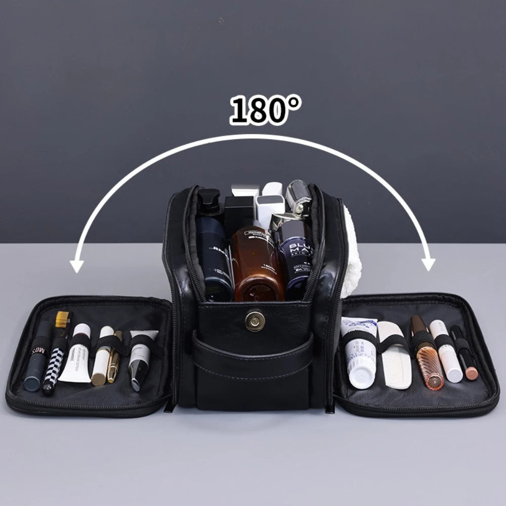 Waterproof Toiletry Bag – Hanging Travel Organizer with Multiple Pockets