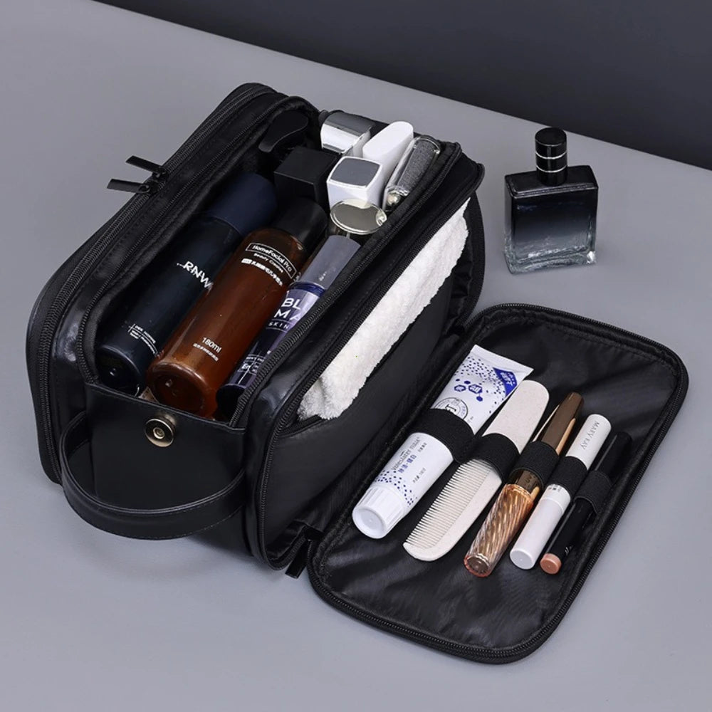 Waterproof Toiletry Bag – Hanging Travel Organizer with Multiple Pockets