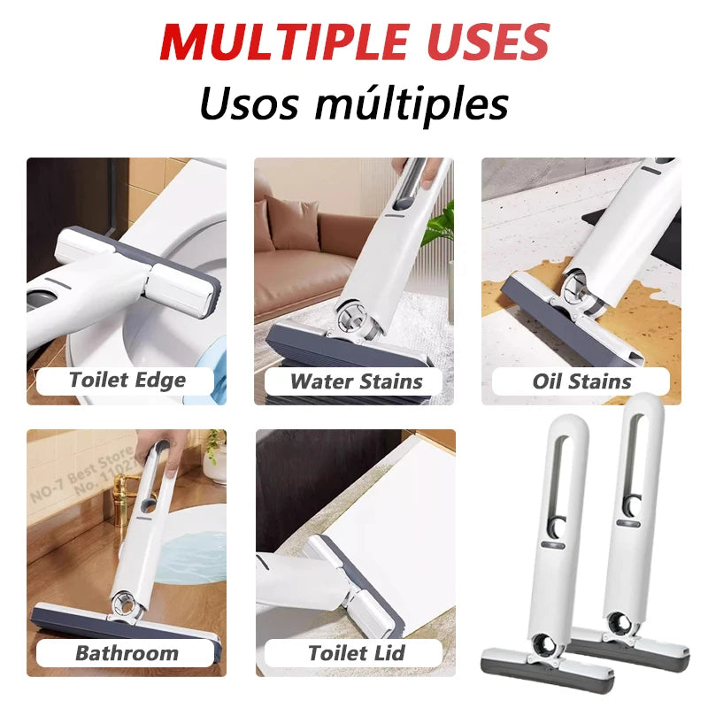 Mini Squeeze Mop – Foldable Handheld Sponge Cleaner for Windows & Car Glass