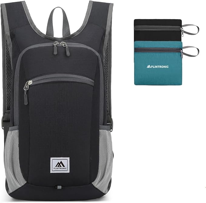 Flintronic Foldable Backpack 16L – Waterproof Ultralight Hiking Daypack