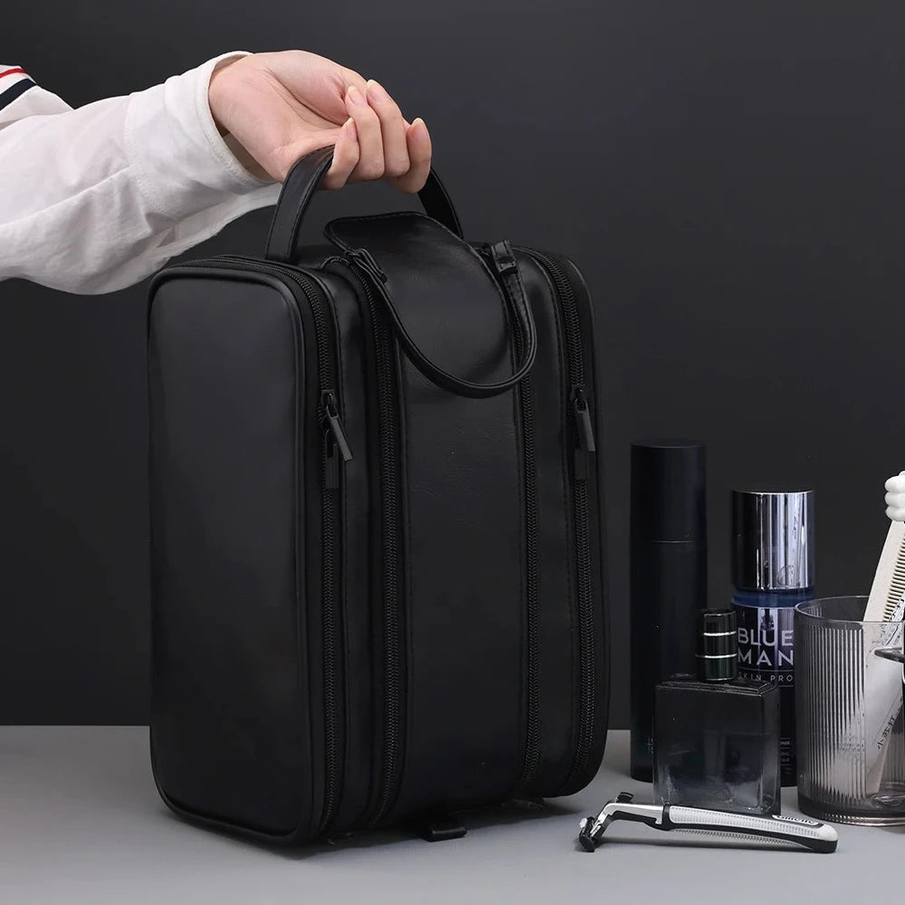 Waterproof Toiletry Bag – Hanging Travel Organizer with Multiple Pockets