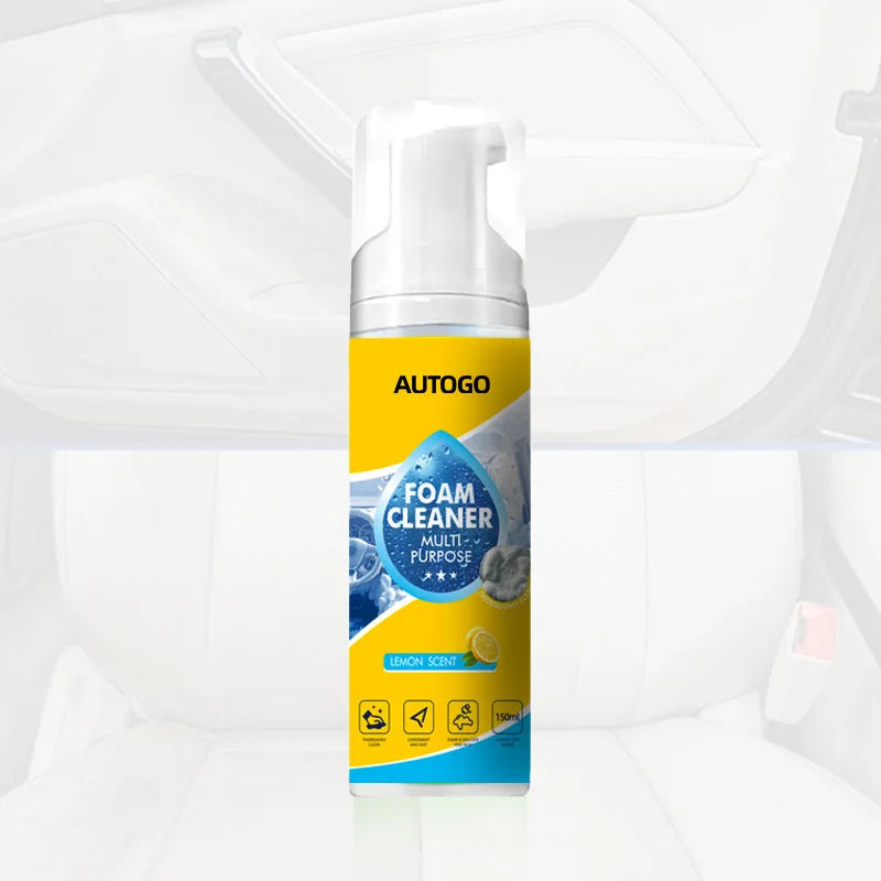 AUTOGO Foam Cleaner – Multi-Surface Stain Remover for Car Seats & Shoes